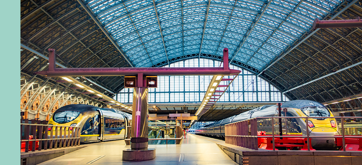 Partir à Londres en Eurostar .